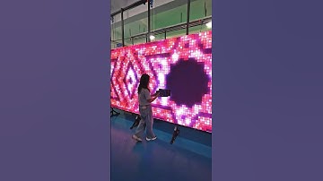 Front service InFiLite indoor LED screen. #indoorleddisplay #ledscreen #ledvideowall #shorts #yuchip
