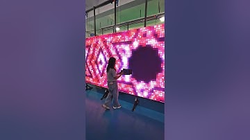 Front service InFiLite indoor LED screen. #indoorleddisplay #ledscreen #ledvideowall #shorts #yuchip
