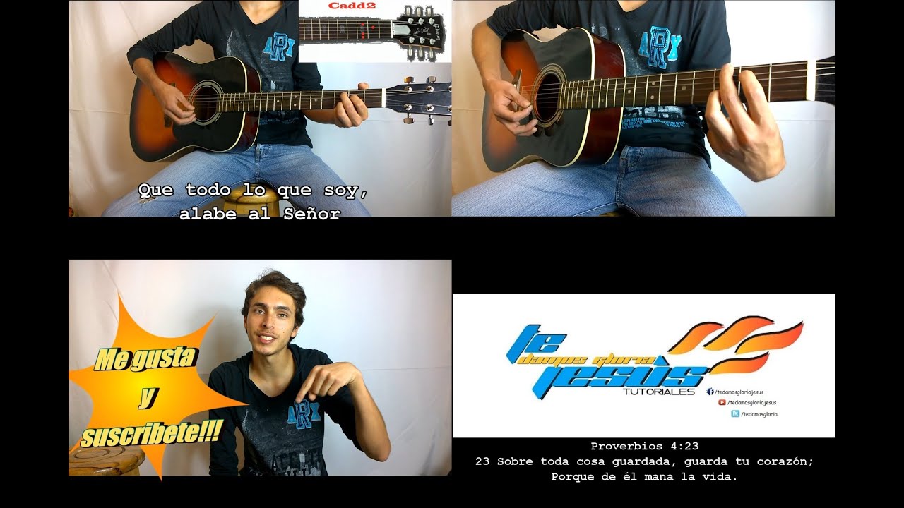 TUTORIAL!!!! 10 000 razones evan craft letra y acordes YouTube TUTORIAL!!!! 10 000 razones evan craft letra y acordes YouTube