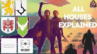 Dune 2 - All Houses & Factions Explained #dune #dunepart2