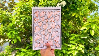 Doodles for Anxiety and stress - pattern ideas to calm your mind | Zentangle pattern | Zentangle art