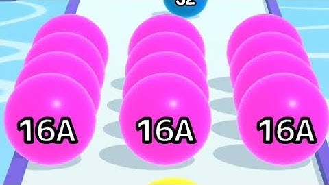 Ball Run 2048- All Levels Gameplay walkthrough Android, iOS (Multiple Levels)