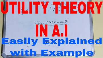 Utility Theory in Decision Making|Utility Theory in Artificial Intelligence|What is Utility Theory