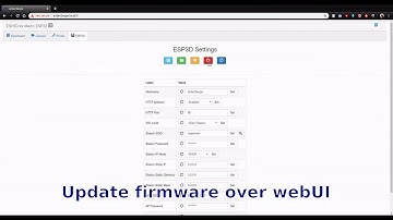 Testing ESP3DLib integration of ESP3D webUI into Marlin 2.0 on ESP32