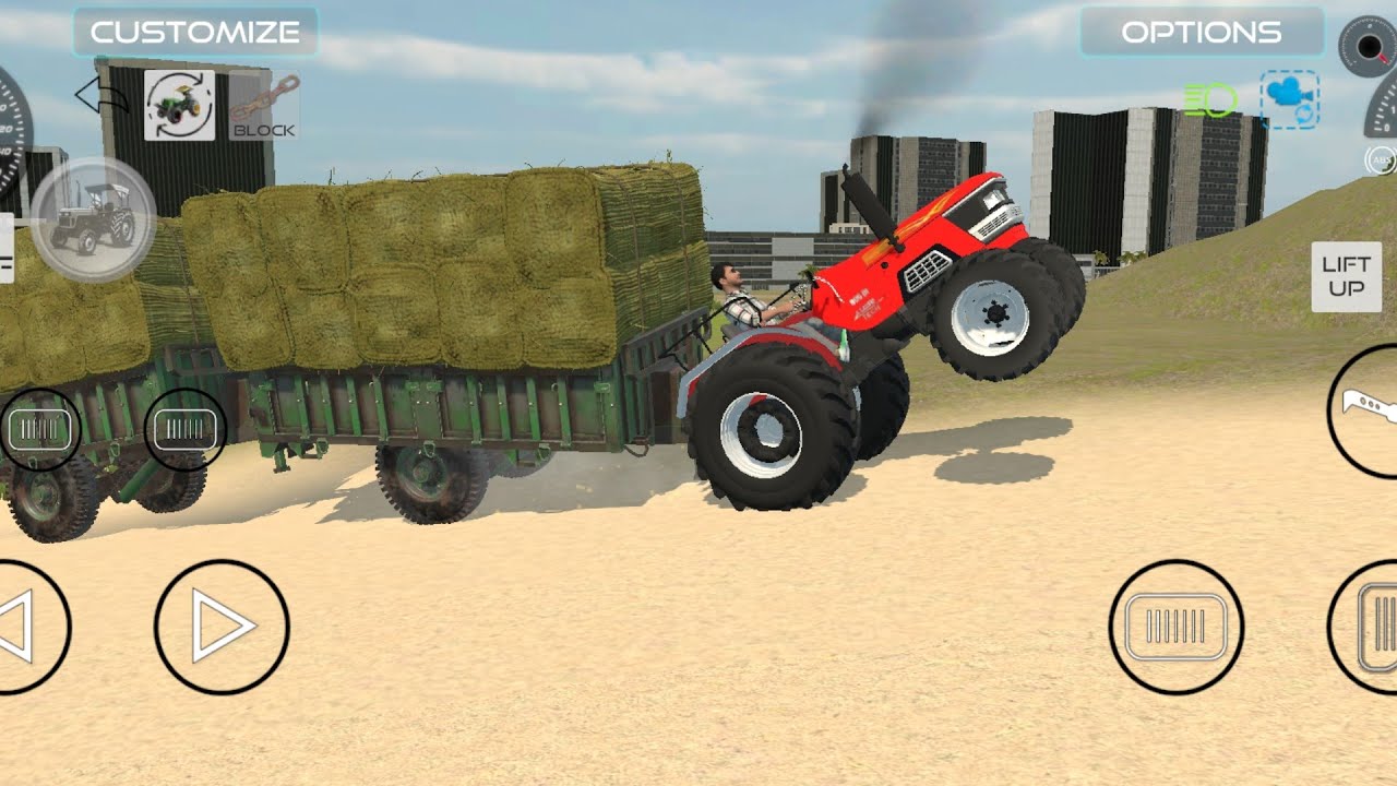 Tractor Driving Game/arjun Tractor 605🔥 sugarcane 