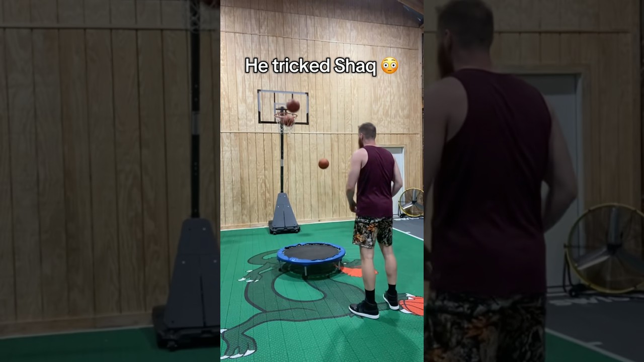 Yao Ming Tricked Shaq #basketball #shaq #yaoming