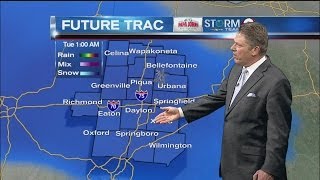 Evening weather Monday, Feb 24 2014