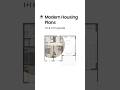 Residential Modern Housing Plans | 1+1 & 2+1 Apartment Layouts #edgarchitects