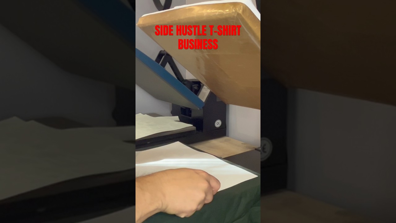 Side hustle T-shirt business in 2025 