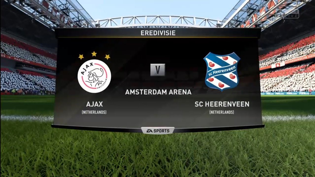 FIFA 18 | Legendary | Eredivisie | Ajax v SC Heerenveen | Amsterdam ArenA