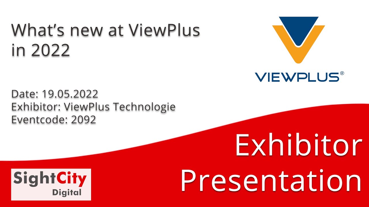 2092: What’s new at ViewPlus in 2022