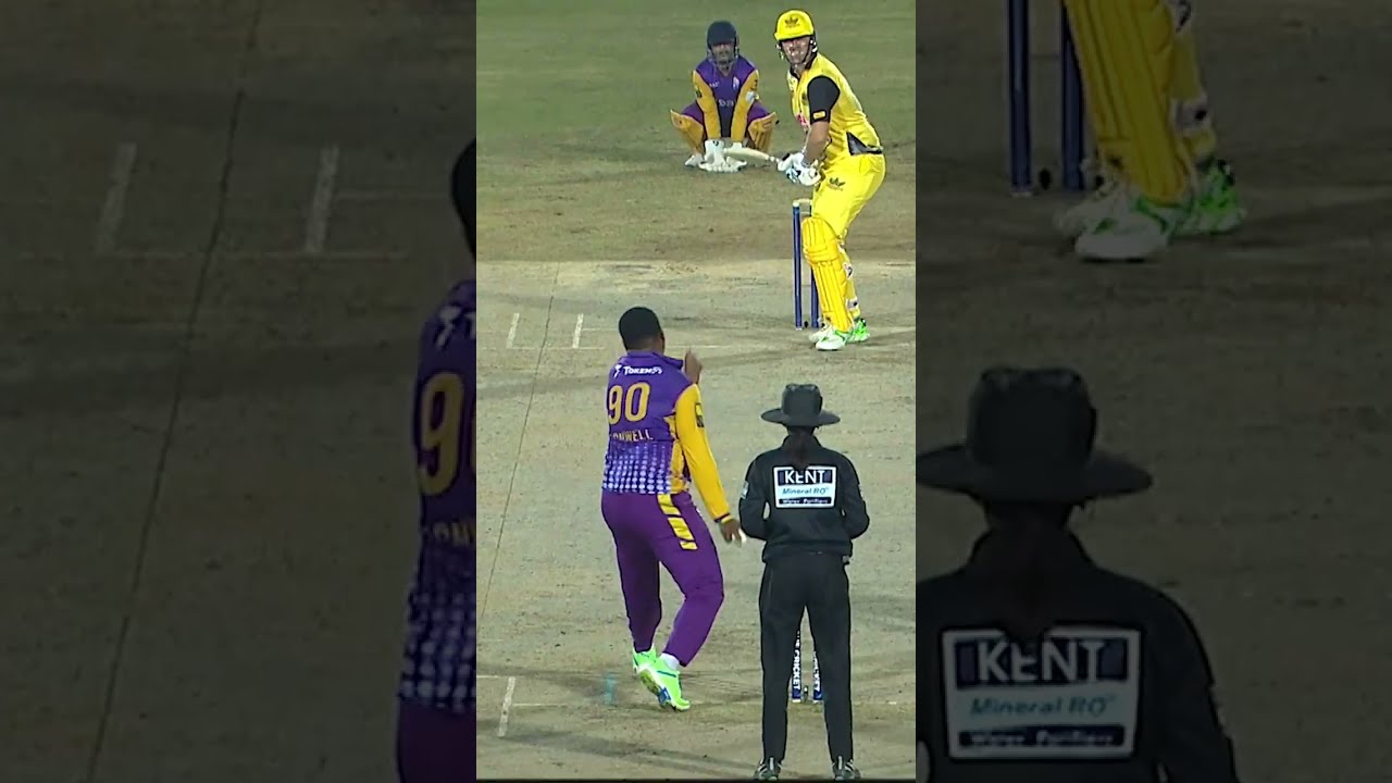 Rikki Clarke goes 6️⃣ 6️⃣ 4️⃣ 6️⃣ in an over 💥 (via @LLCT20 | #LLCT20 | #LLConStar