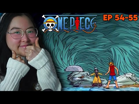 FLUFFIEST DRAGON GRANDPA!! One Piece - First Time Watching Episode 54-55 (Anime Reaction + Review)