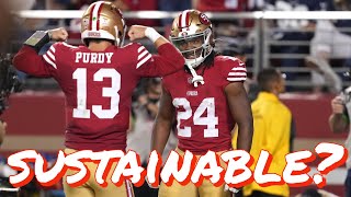 Is 49ers QB Brock Purdy's Production Sustainable?