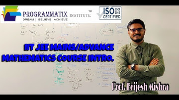 JEE MAINS/ADVANCE - MATHEMATICS | PROGRAMMATIX INSTITUTE | By Prof. Brijesh Mishra