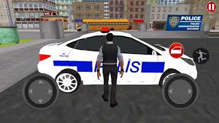 سيارة شرطة في مهمة جديدة police car driving
