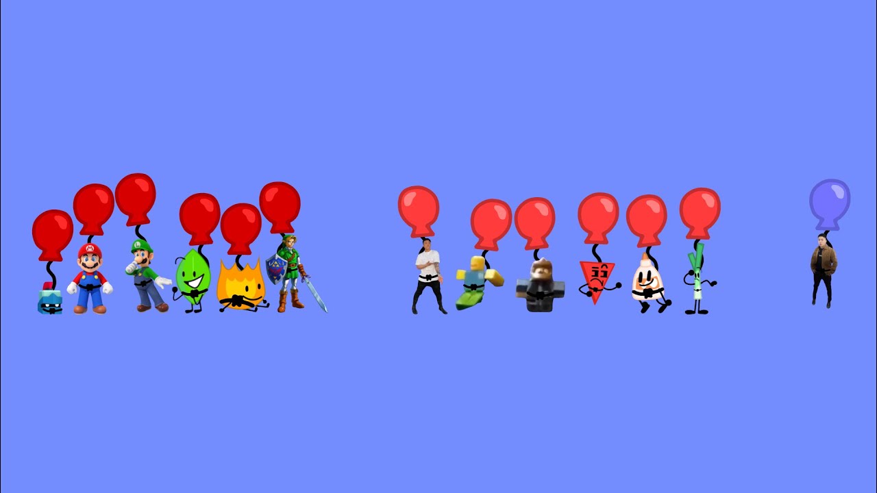 AlexCRules’s Character Elimination Episode 11: Fighting In The Sky With Balloons