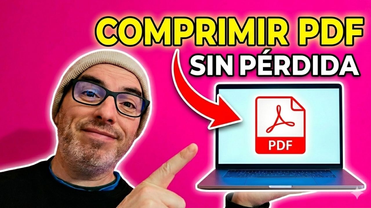 📉 ¡De 100MB a 6MB! COMPRIMIR un PDF al Máximo SIN PERDER CALIDAD PC ...
