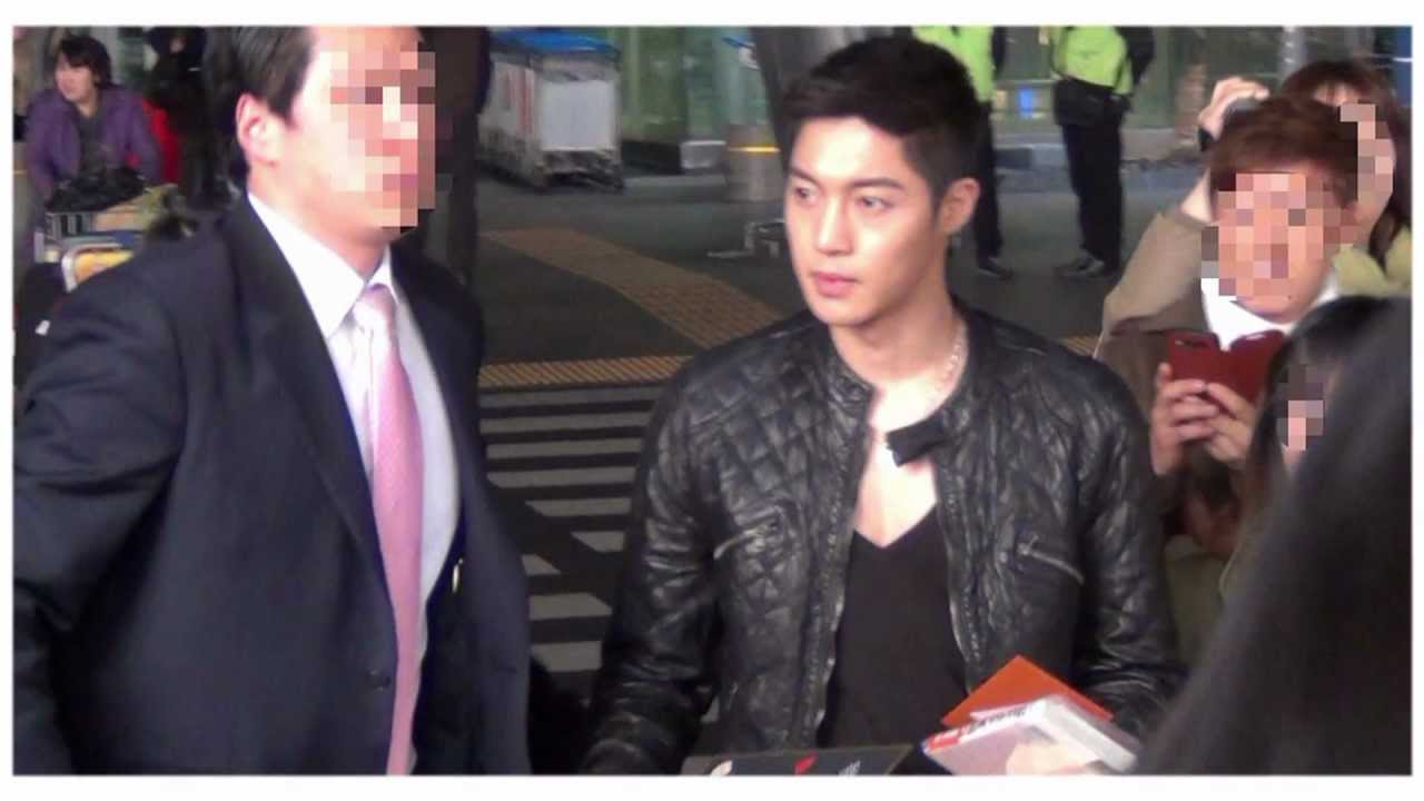 20130306 Kim HyunJoong fancam @ Arrival at Incheon Airport from Chitose Airport