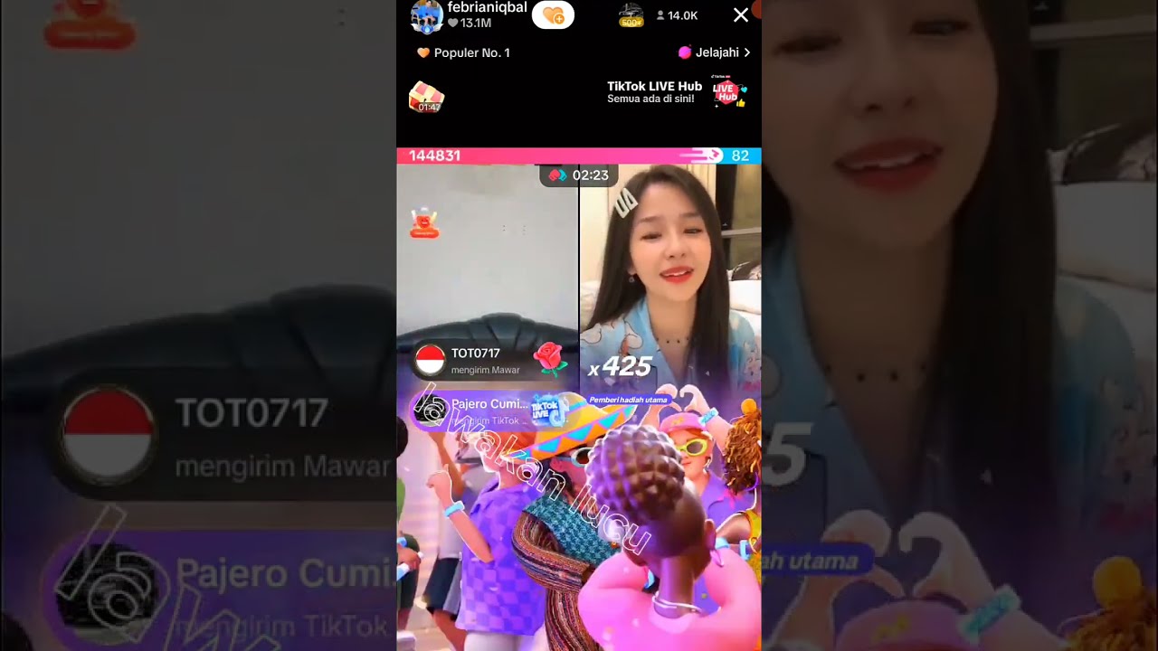 FEBRIAN IQBAL BIKIN ABAHICANG MELONGO LIHAT TU TERBANG TERUS