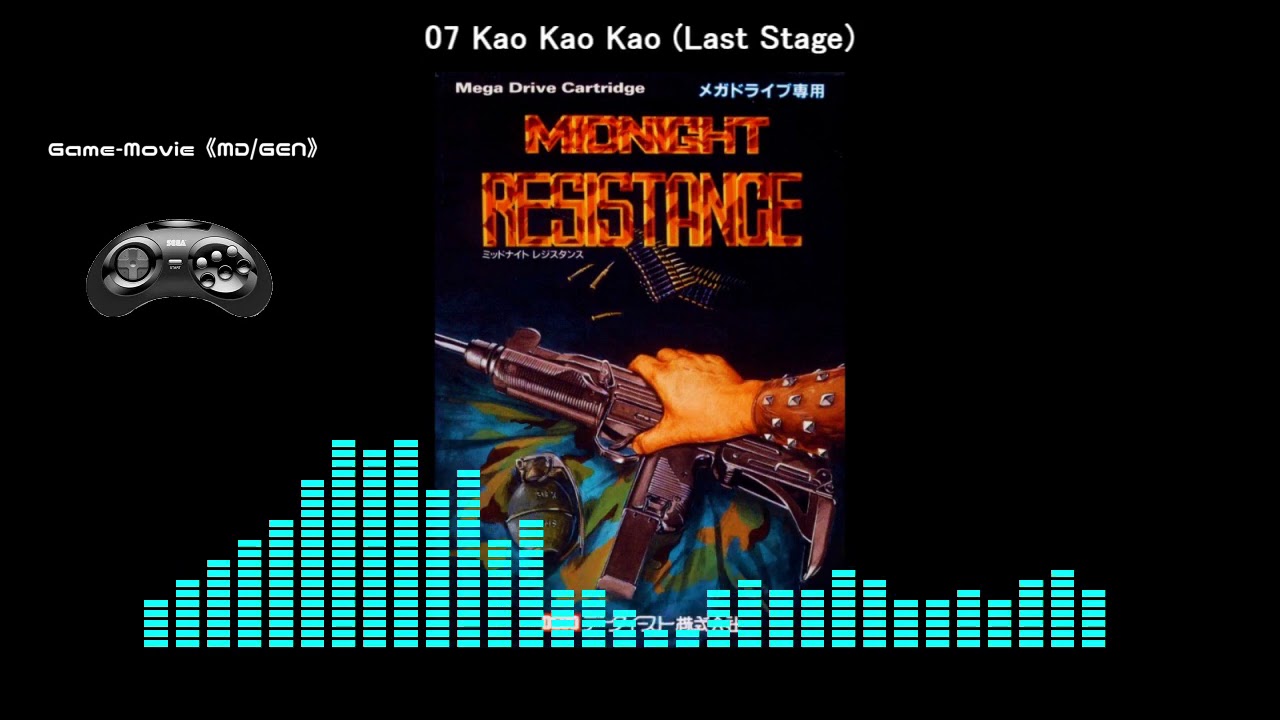 MD/GEN)ミッドナイトレジスタンス/Midnight Resistance-Soundtrack 