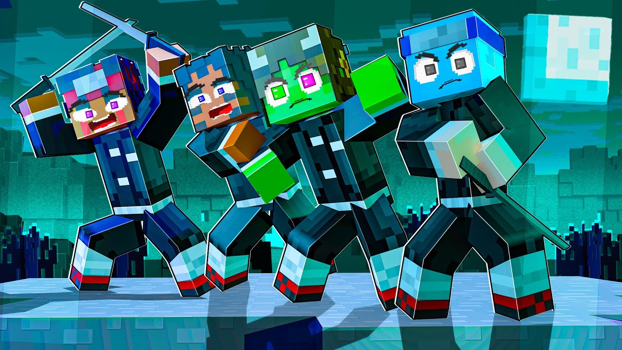 Poo - Squad Becomes Demon Slayers! (minecraft)