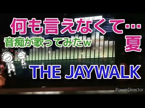 音痴が【何も言えなくて...夏】THE JAYWALK 歌ってみた‪w