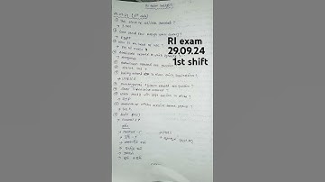 RI exam 29.09.24 1st shift exam analysis video#osssc ri ari amin exam questions answers discussion