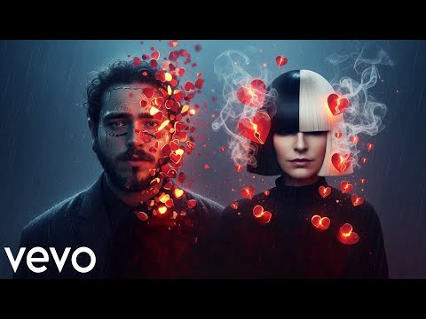 Post Malone ft Sia - I Found Love (Lyrics Video)