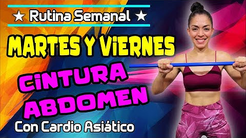 Complete Waist and Abdomen Routine with Asian Cardio | Tuesdays and Fridays