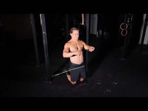 Banded Kneeling Hip Thrust