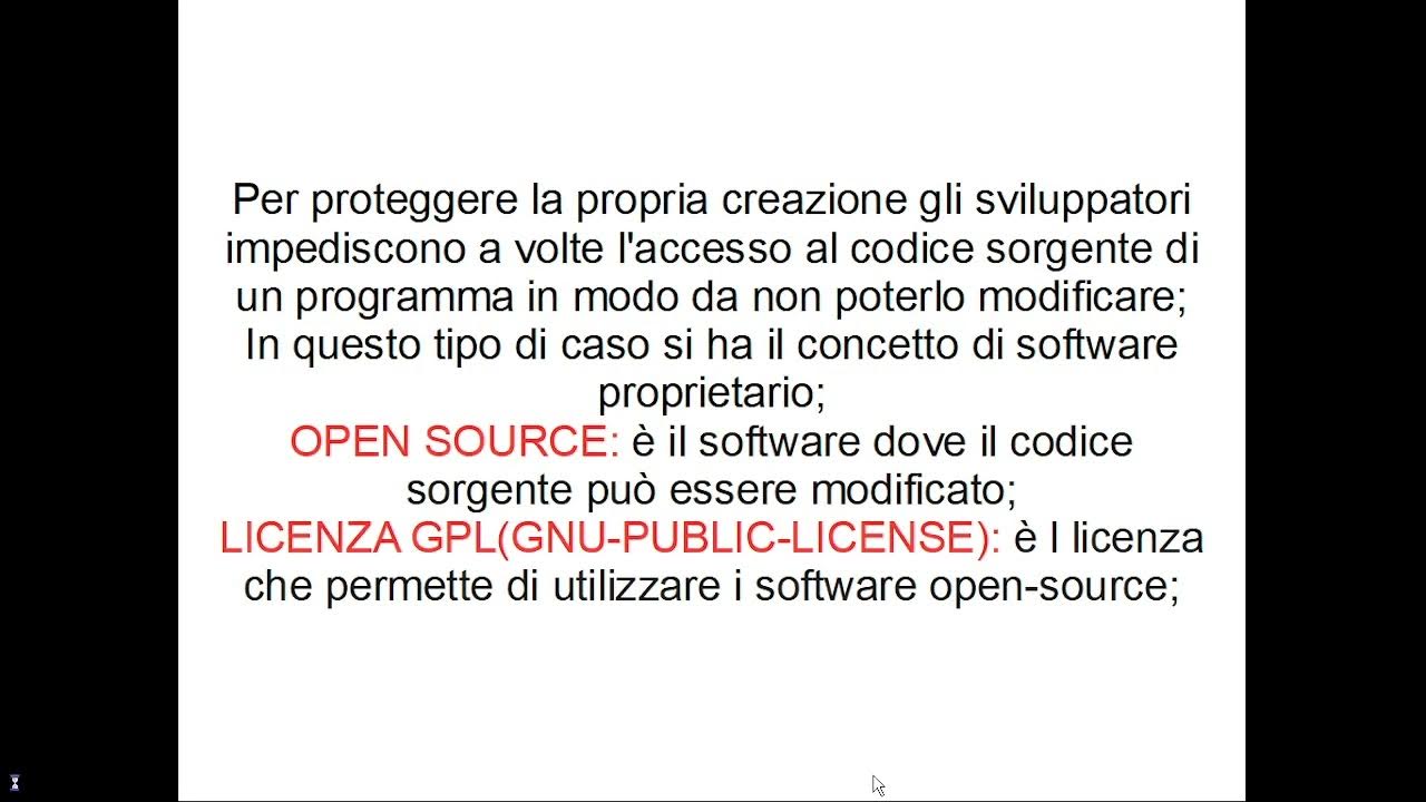 Chi Può Utilizzare Il Software Proprietario Della Lim Corso di informatica generale(lezione 8): Software proprietario o open