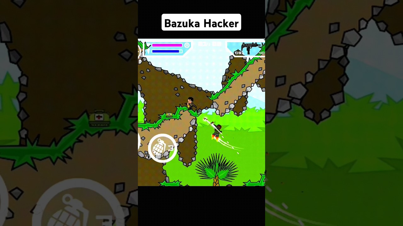 Bazuka Hacker in Mini Militia.