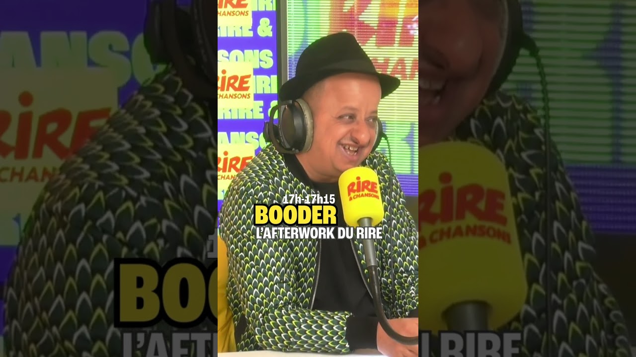 5 blagues racontées par Booder - Rire & Chansons 