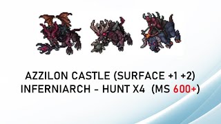 Tibia Hunt - Azzilon Castle x4 (MS 600+)
