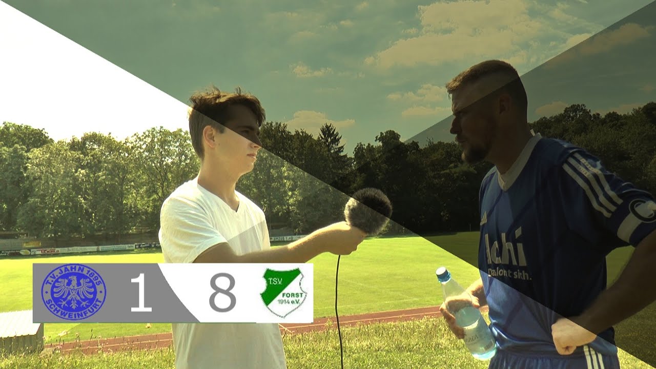 Tobias Hannig - "Wir waren heute eine sehr junge Mannschaft " - TV Jahn II 1:8 TSV Forst II