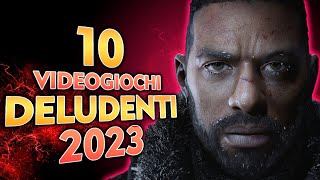 FLOP 10 2023 ► I 10 Videogiochi più DELUDENTI dellanno