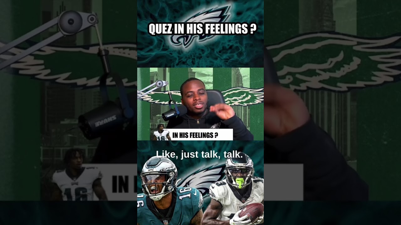 Quez Watkins In His Feelings? Jealousy???