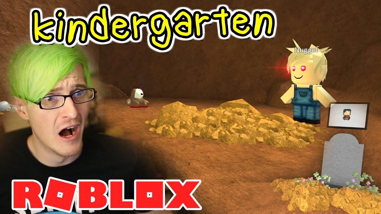 We Found Nuggets Cave Kindergarten In Roblox - 