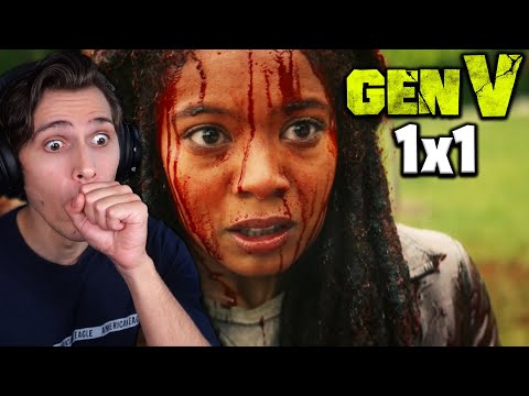 Gen V - Episode 1x1 REACTION!!! "God U." (The Boys Spin-Off)