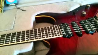 Ibanez RG 970WQMZ BDK unboxing and first look - YouTube