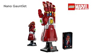 Lego MARVEL 76223 Nano Gauntlet Speed Build