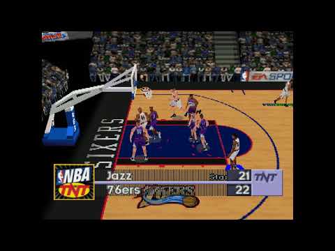 NBA Live 98 SEGA Saturn 1997