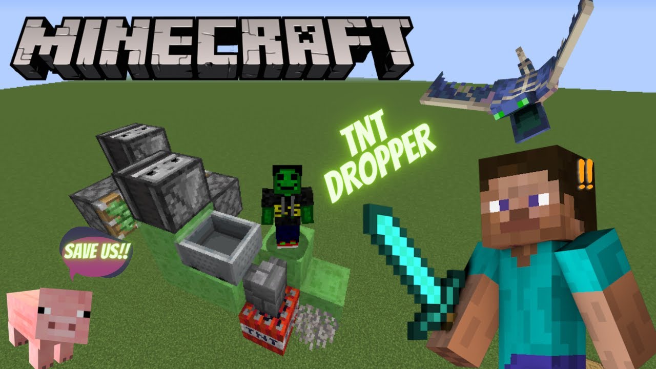 TNT DROPPER MINECRAFT SOARING SCOPE YouTube