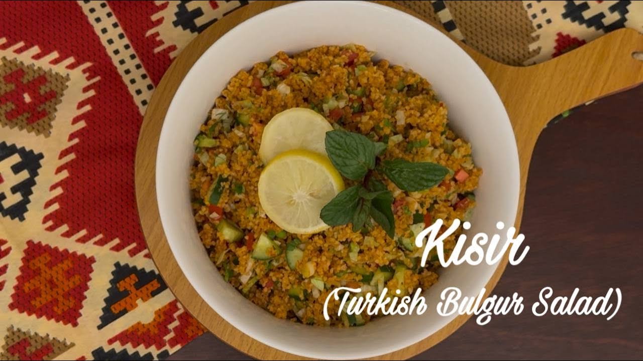 سلطة البرغل التركية | Kisir (Turkish Bulgur Salad) | وصفات رمضان 2026