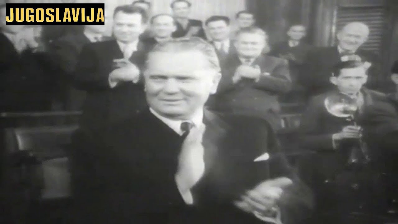 Josip Broz TITO prvi predsjednik republike Jugoslavije 1953 - Dokumentarni Film