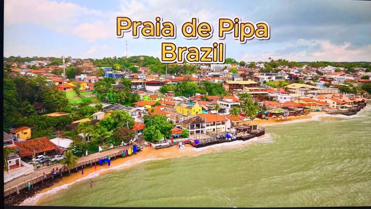 Praia de Pipa, Brazil in 4K – Peaceful Morning Drone Views Before the Crowds
