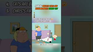 Ranking Wildest Chris and Brian Moments Family Guy