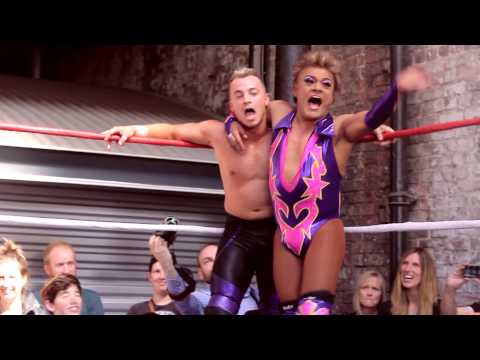 VAMOS 2015 Mexican Wrestling At The Boiler Shop Streamer With CASSANDRO