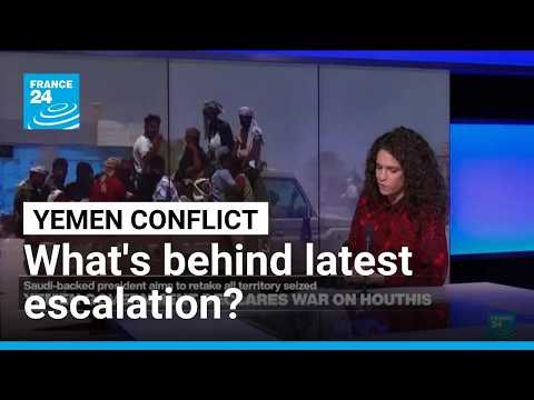Yemen's government declares major operation against Houthis • FRANCE 24 English